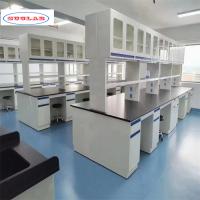 Banco de laboratório de química padrão Número de portas como desenho Número de gavetas como desenho