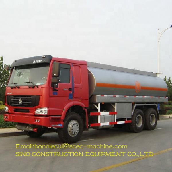 Large Capacity Oil Tank Truck 20 CBM Steel Fuel Carrier Tanker Truck