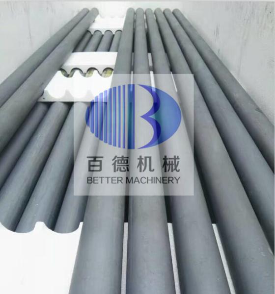 Silicon Carbide Pipe / SISIC Roller Good Wear Resistance For Sanitary Ceramic
