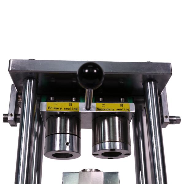 Máquina de vedação pneumática de baterias para 18650 21700 26650 32650 32700 Célula cilíndrica