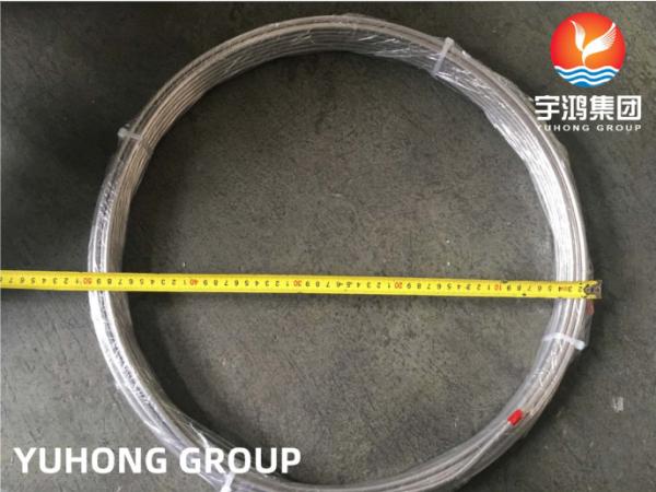 Austenitic Stainless Steel ASTM A269 TP304 / TP304L / TP310S / TP316L Bright Annealed Coil Tube For Petro/Chemical