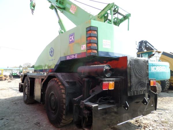 USED KOBELCO RK250-II Rough Terrain Crane for sale original 25t used kobelco terrain crane