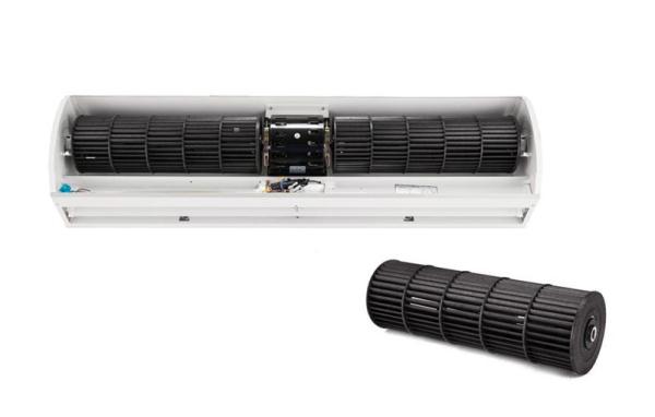 2024Compacta Air Curtain Four Seasons Wind Series Air Door Fresco Ventilador para entrada de portão saída 0,9m-2m
