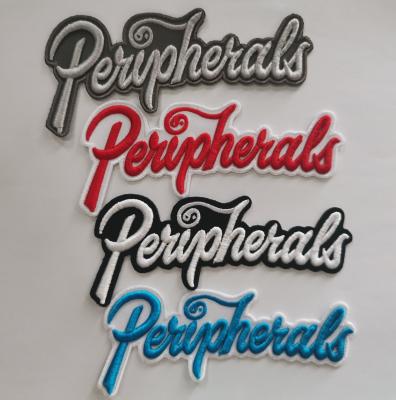 Assorted Size Embroidered Iron On Patches Applique For Jackets Jeans Backpacks