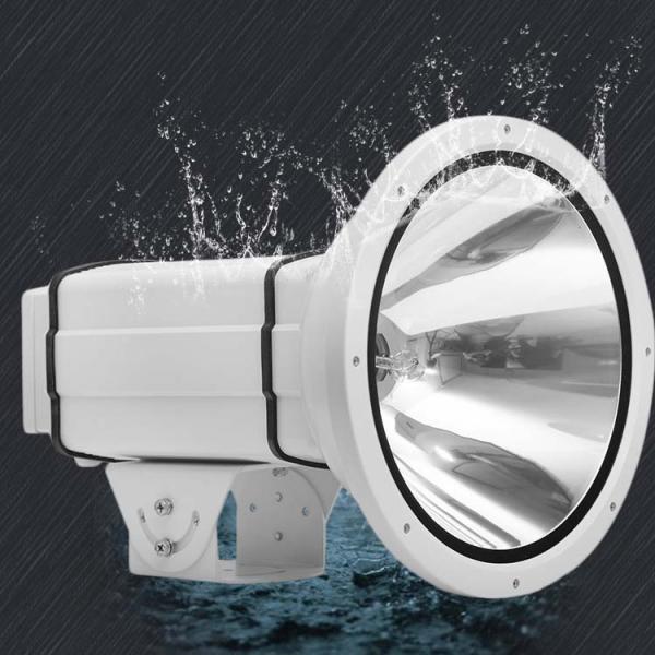 Aluminum Case 12V Solar Flashing Warning Lights 300J Anti Flare Flash