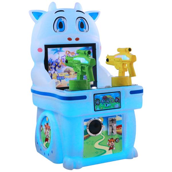 ミニコイン式子供用ビデオダブルプレイヤーシューティング自動販売機