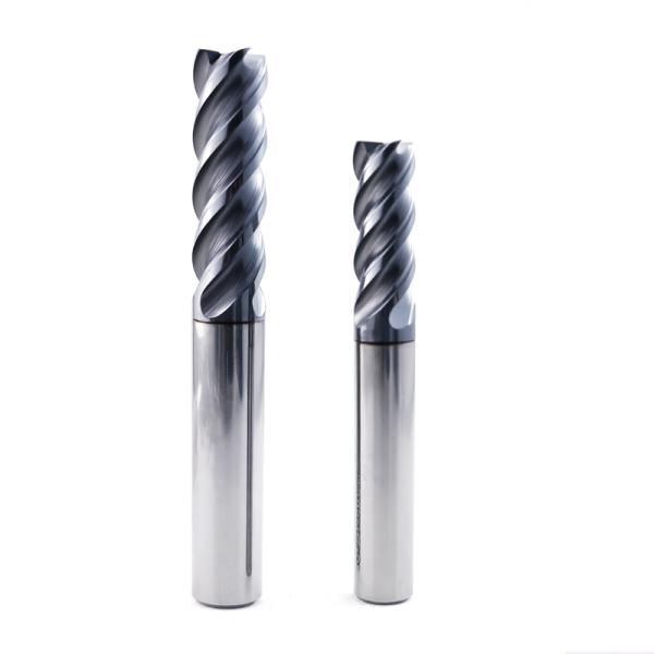 8mm Carbide Flat End Mill 4 Flute for Alloy Stainless Steel