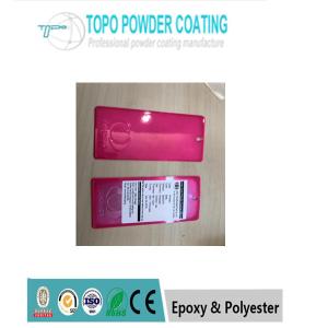 Poudre commerciale de polyester thermodurcissable enduisant la couleur rouge de