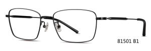 18MM Classical Optical Metal Eyeglasses Frames Men Square
