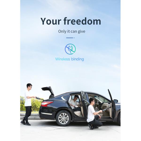 Mini Rechargeable Wireless Handheld Portable 4500PA Home Auto Hair Vacuum Cleaner