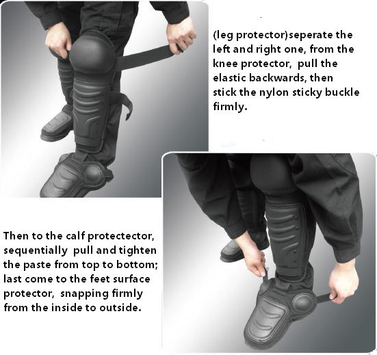 Heavy duty Body Protector for Police Riot Gear of Anti riot suit