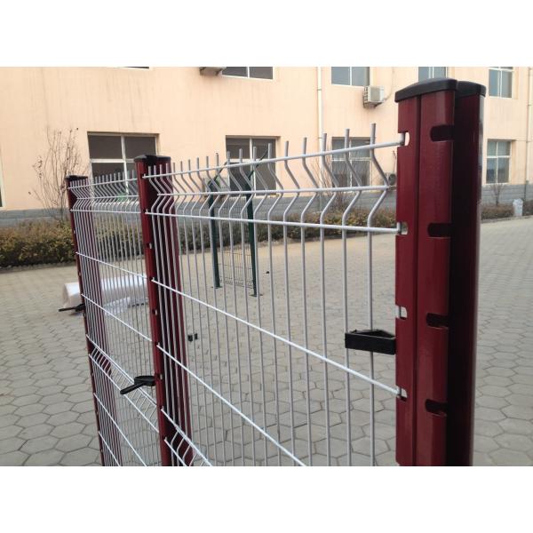 Alambre de doblez triangular Mesh Fence 3D V Mesh Powder Coating