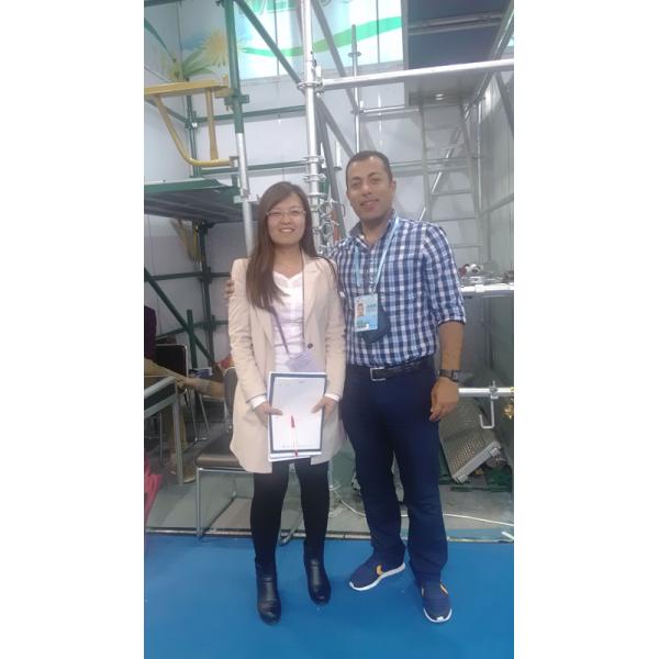 Italian type malleable swivel clamp scaffolding / double coupler scaffold