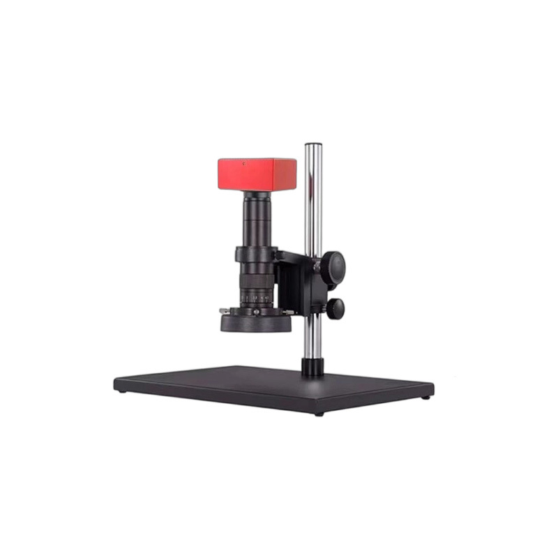 Professional 4K Electronic Measuring Microscope Support Point Line Circle Angle Measurement for Precision Component Testing