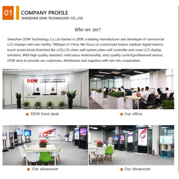 Персонализированная шатона стены мозаики стена видео-/DDW супер узкого видео-