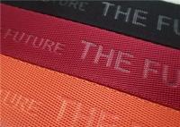 Alta frequência não elástica colorida do cabo/faixa do nylon com logotipo personalizado