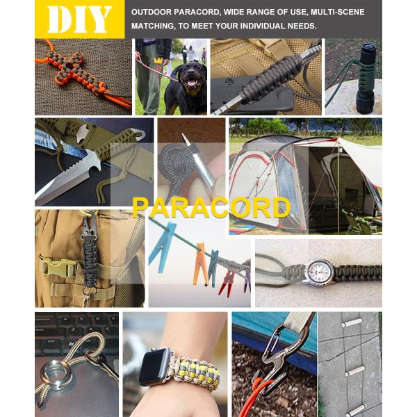 Веревочка 12mm 14mm нейлона 10mm статическая взбираясь для Rappel работа