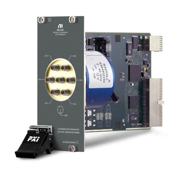 PXI-2797 RF Multiplexer Switch Module Electronic Test Instruments With 40GHz Bandwidth