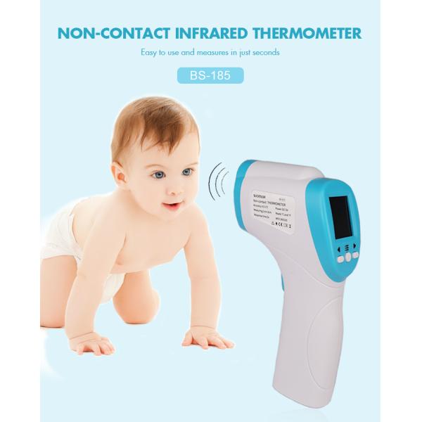 Digital Non Contact Forehead Thermometer 32.0-43 Range CE Certification