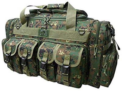 Large Men'S Tactical Shoulder Bag , 30 Inch Molle Duffle Bag Camo Style