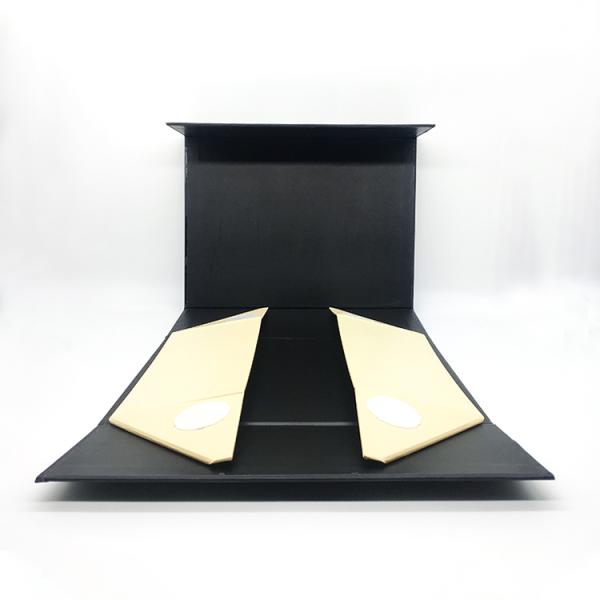 Простые квадратные складываемые белые магнитные бумажные коробки для подарков