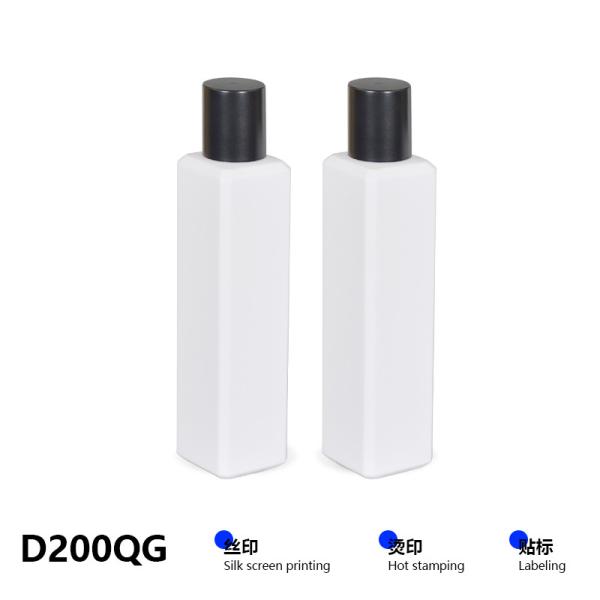 200ml Disc Top Bottle Squeeze Shampoo Bottles For Leak Proof Dispensing