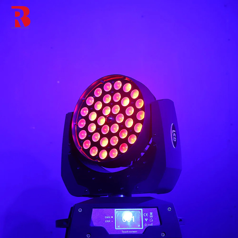 36*10W RGBW 4in1 LED Zoom LED Движущаяся головка для профессиональной свадебной сцены