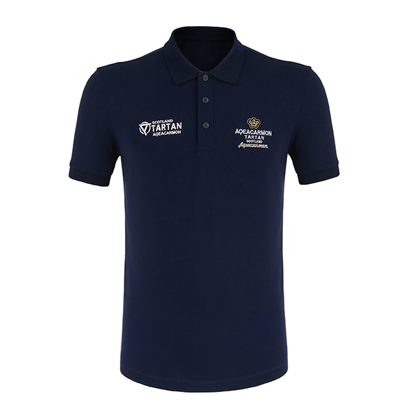 250Gsm Classic Style Embroidery 100% Cotton Polo TShirts Slim Fit T Shirt