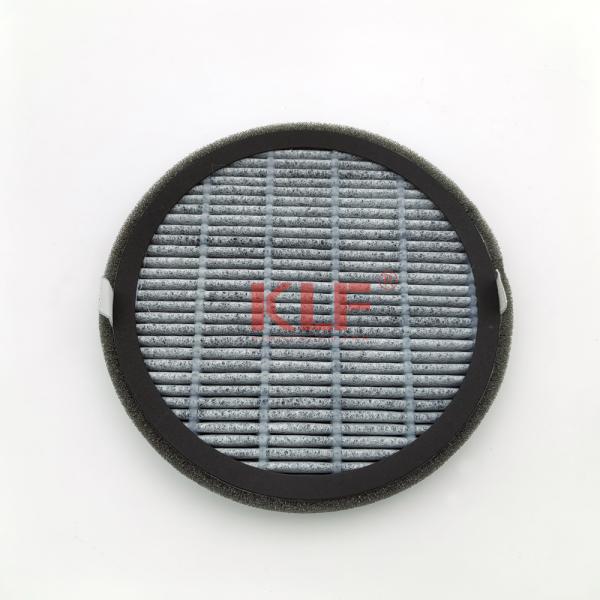 Round H13 Carbon Fiber Air Purifier Filter 148x15mm Replacement for Dust and Smoke Removal