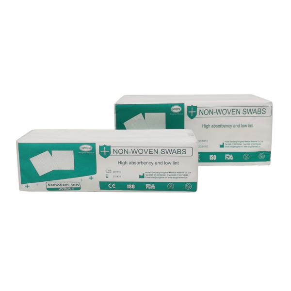 3X3 4ply Non Woven Gauze Swabs