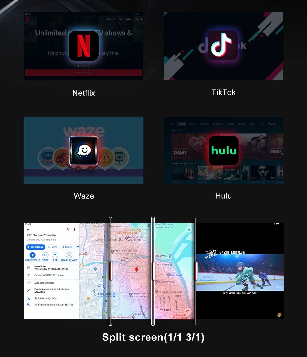 Multimedia Carplay Android ID6 BMW AI Box QCOM Snapdragon Solution For Car