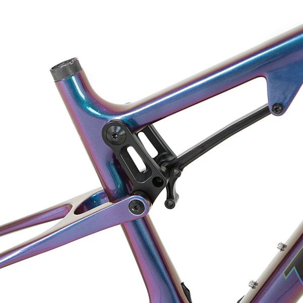 Choque traseiro 165*38*22mm do quadro da fibra MTB do carbono T900 do curso 120mm