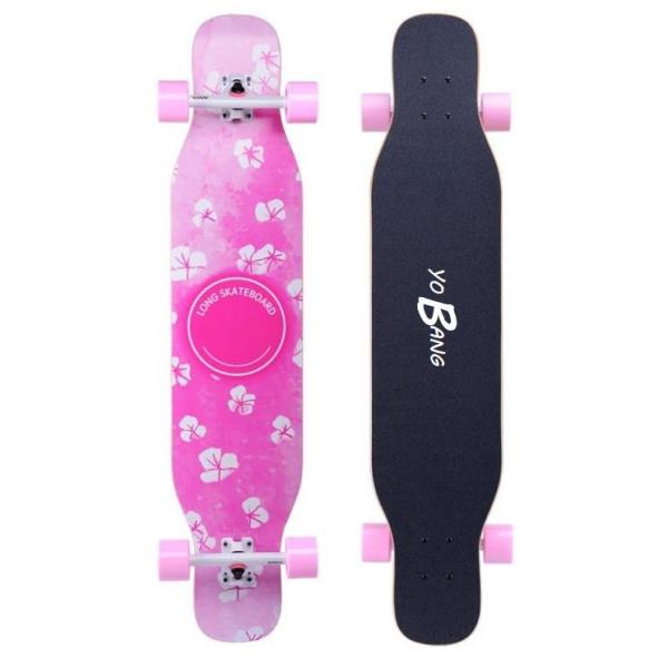 42inch Freeride Longboard Dancing Skateboard Complete Cruiser For Girls Adults