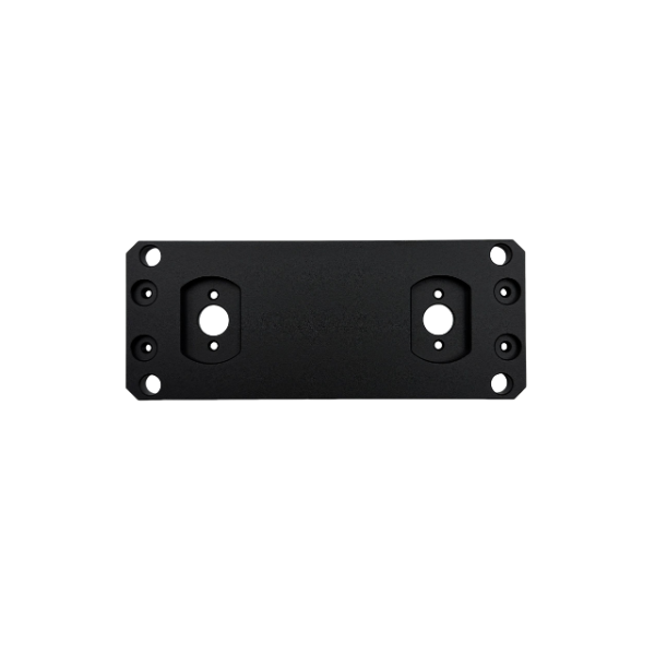 Custom CNC Machining of Non Standard Stainless Steel and Aluminum Alloy Precision Dual Hole Mounting Plates