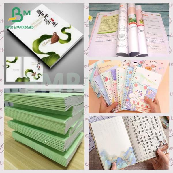 55 грм 58 грм гладкая письменность печатный класс без древесины Maplitho бумага