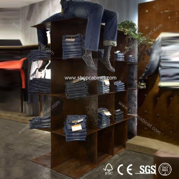 2015 high quality competitive price double-side heavy duty clothes shelf