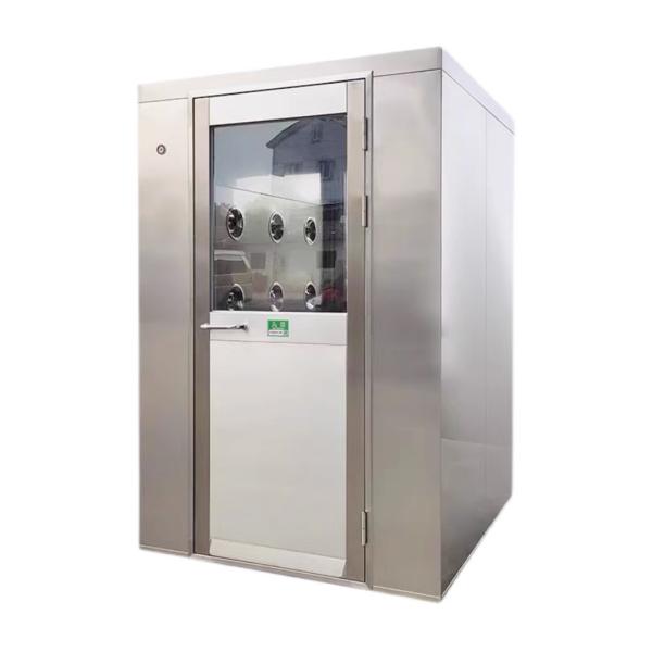 Double Doors Interlock Clean Room Air Shower Clean Room Air Shower Booth