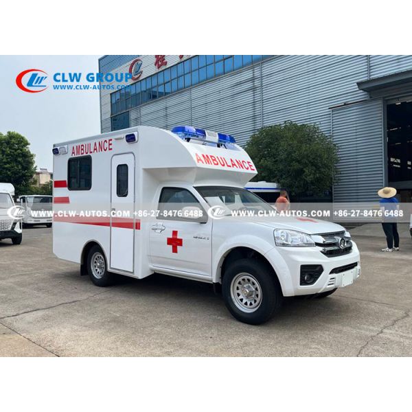 Foton 4x4 All-Terrain Ward-Type Ambulance with Mitsubishi 210HP Engine & Customizable Medical Suite