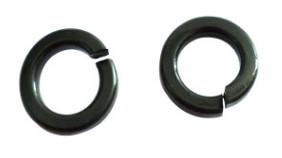 Black Steel Spring Washer Corrosion Resistance For Automotive / Motorcycle