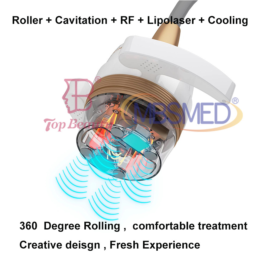 Тело RF вакуума Vacuum Roller уменьшая кавитацию потери лазера Lipo топления ультракрасной машины тучную