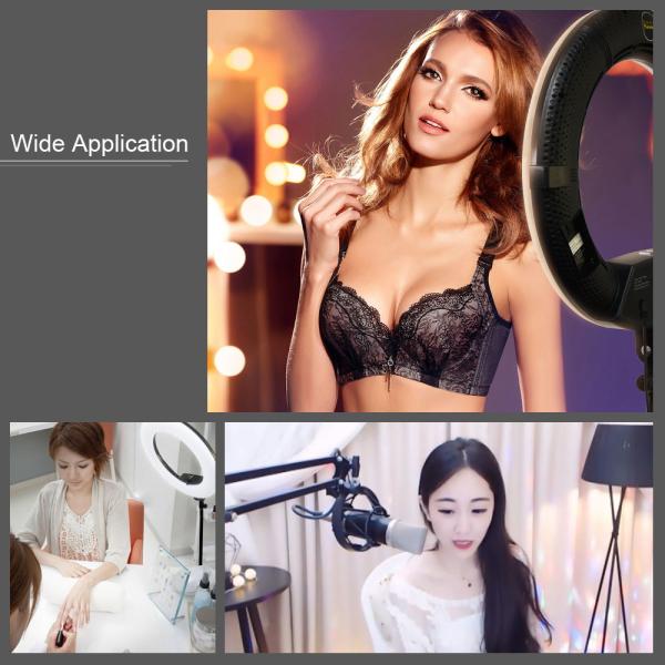 Yidoblo Sefie Ringlight Fd-480ii Cri 95+ 9600lux Ring Led Makeup Light for Makeup Skin Care Beauty Nail