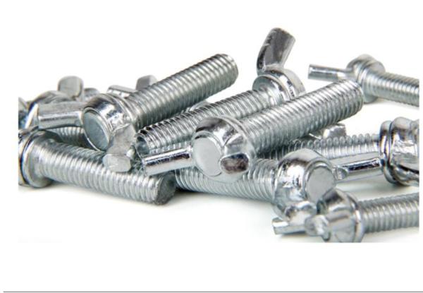 Square Wing Screws Stainless Steel 304 DIN318 Edged Wing Bolts Toggle Bolts