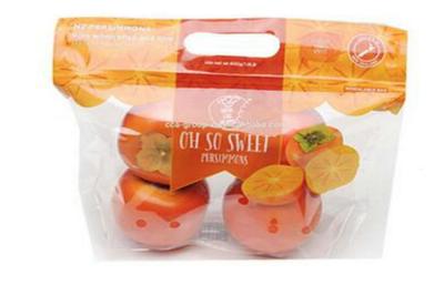 Recyclable Fresh Fruit Bags BOPP/CPP Food Grade LDPE Punching Hole With Zipper