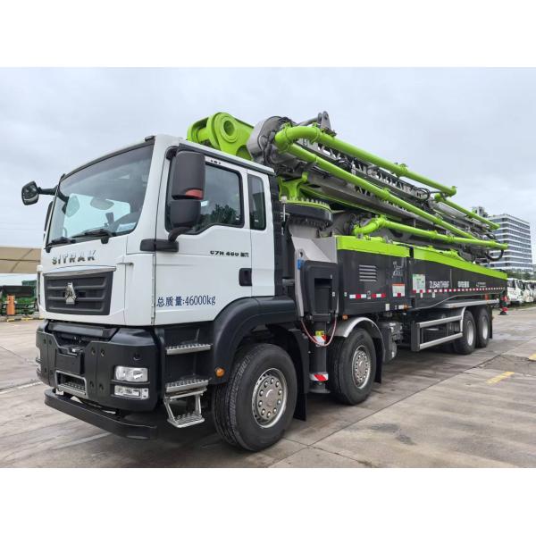 ZOOMLION 62m Pump Truck with SITRAK Chassis and High Theoretical Concrete Output of 180m3/h