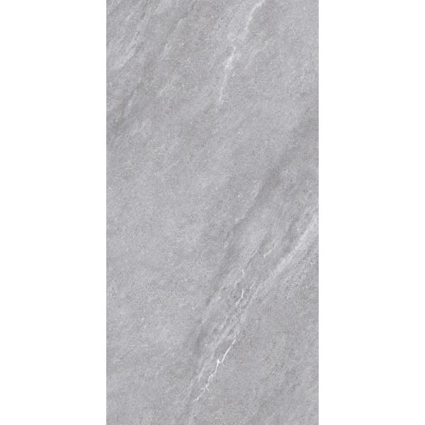 Устойчивая к износу внутренняя стена Мягкие стеклянные керамические плитки серые 400x800 мм для декора и душа