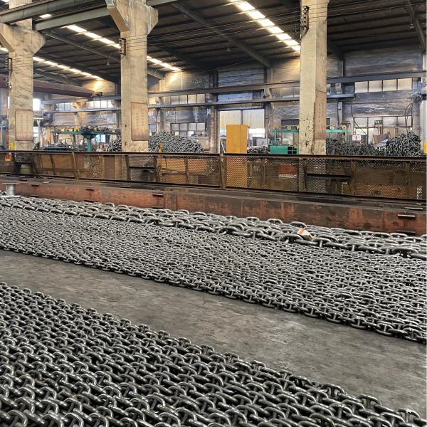 66mm Grade 3 High Strength Alloy Steel Boat Anchor Chain U1 U2 U3