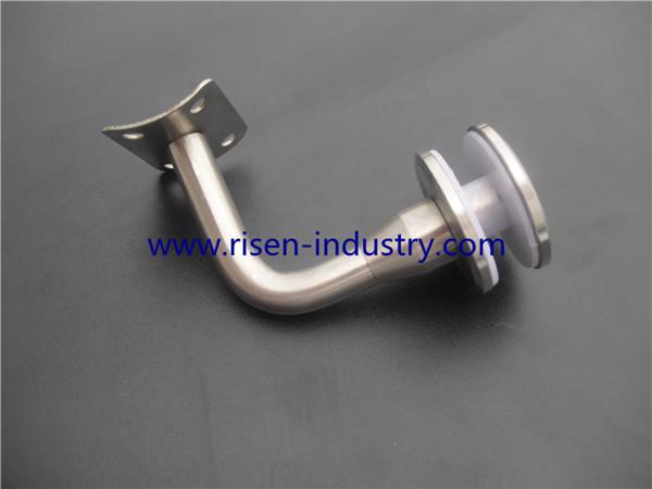 Handrail bracket glass to rail connector RS317, stainless steel 304,201, finishing satin or mirror