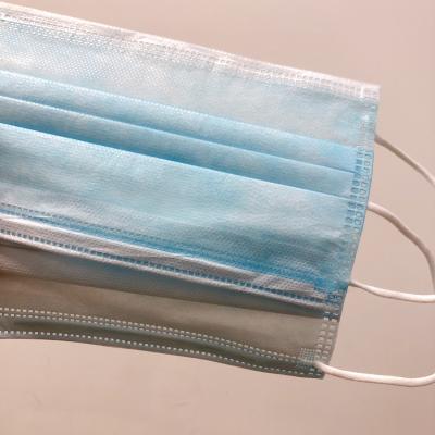 Impermeable Disposable Mouth Mask For Allergic People / Service Personnel