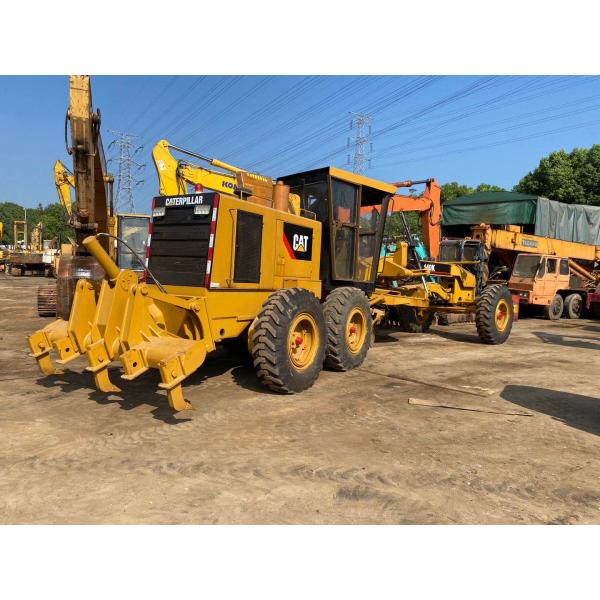 CAT 140K Used Grader with Liyuan Valve and Other Bucket Capacity in Good Condition