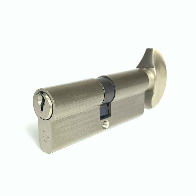 Single Open Cylinder Key Lock 80mm Door Cylinder Customized